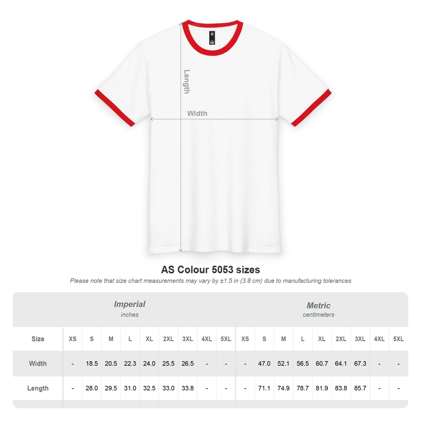 Not Afraid (I Think) Scribble | Vagrant IV Doodle Ringer T-Shirt