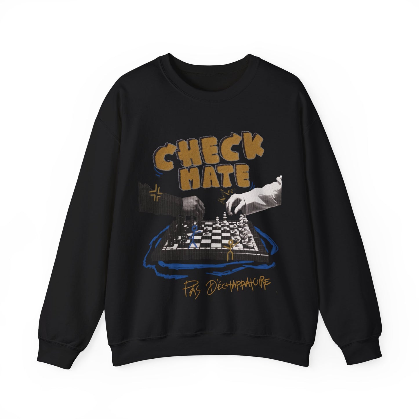 Check Mate Chess Graphic | Vagrant IV Crewneck Sweatshirt