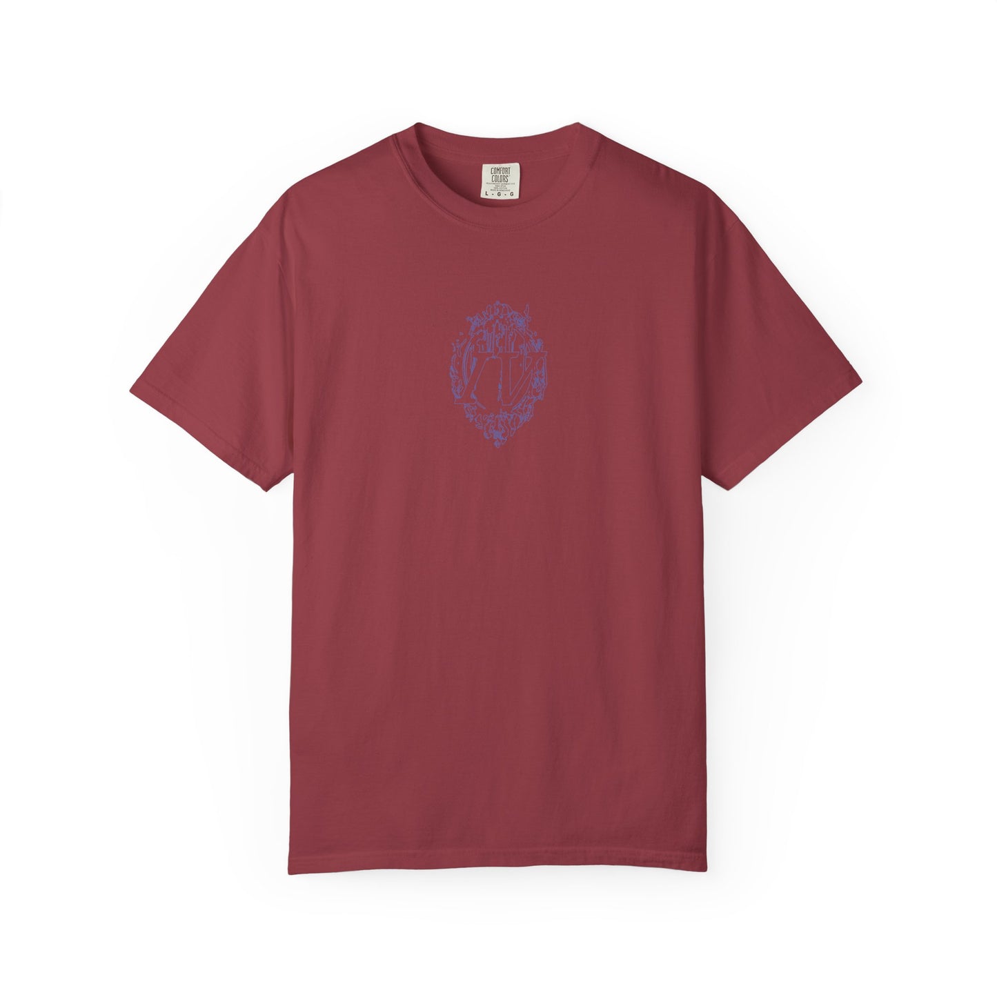 Wanderer Vintage Typography | Vagrant IV Fitted Graphic T-shirt