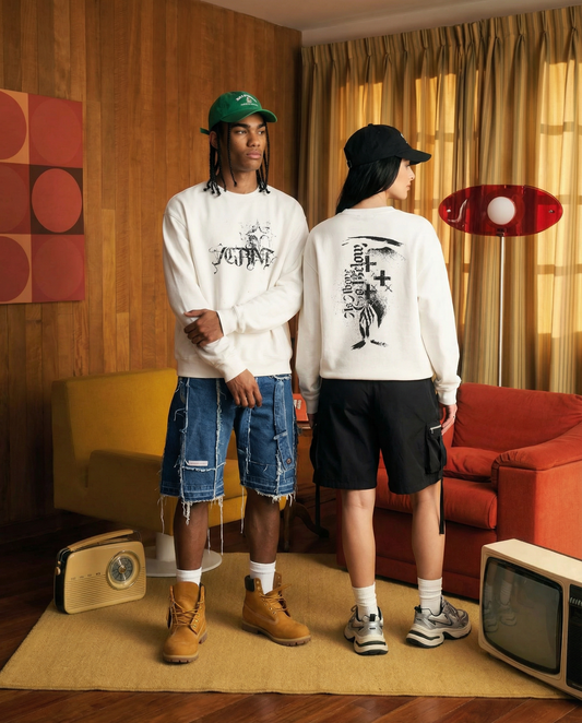 As Above So Below Dark Alternative | Vagrant IV Crewneck Sweatshirt