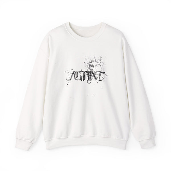 As Above So Below graphic crewneck sweatshirt by VAGRANT IV