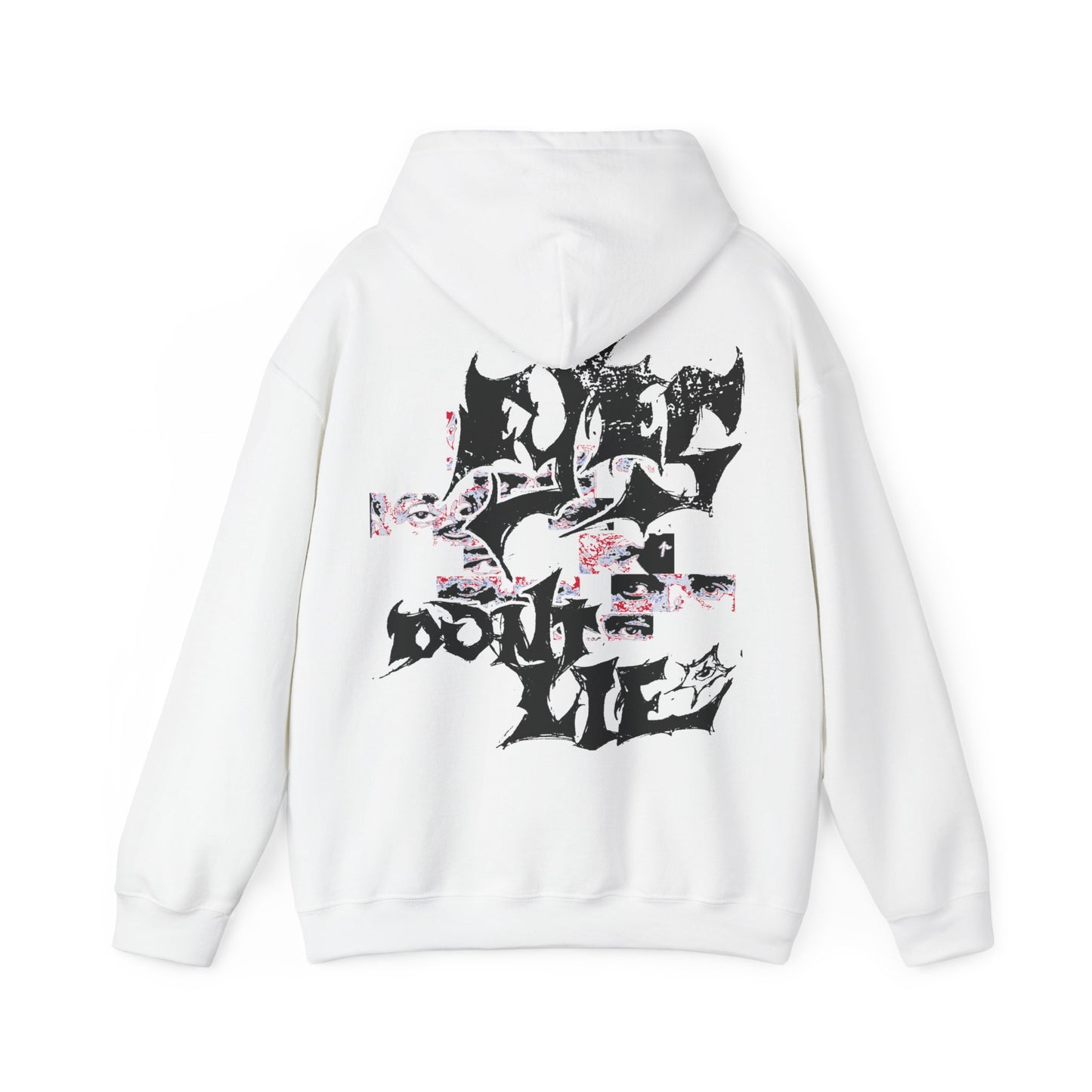Eyes Dont Lie Distressed Graphic | Vagrant IV Heavyweight Hoodie