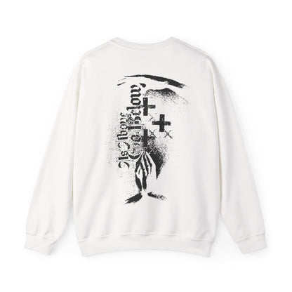 As Above So Below - Graphic Crewneck Sweatshirt | VAGRANT IV
