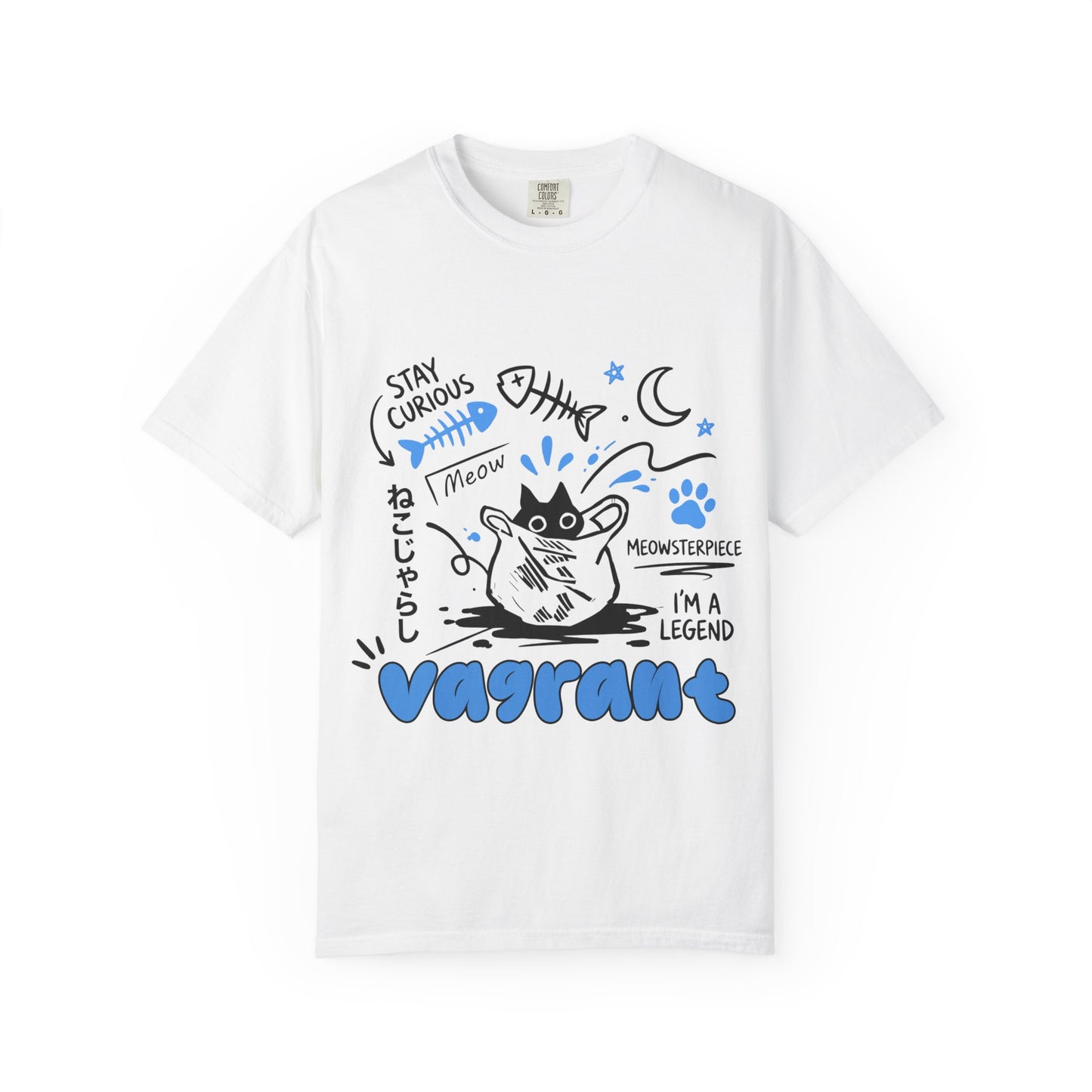 Cat in the Bag Playful | Vagrant IV Relaxed Graphic T-Shirt