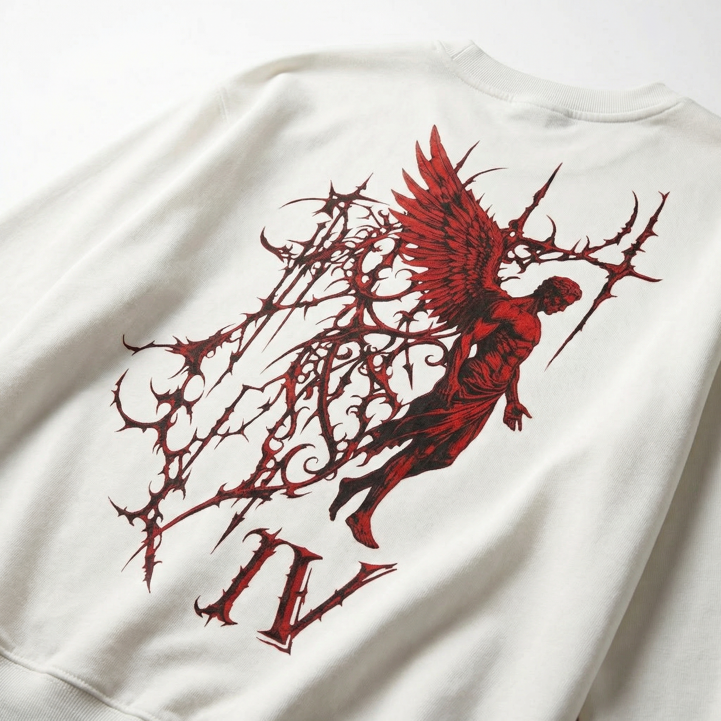 Crimson Angel Gothic | Vagrant IV Crewneck Sweatshirt