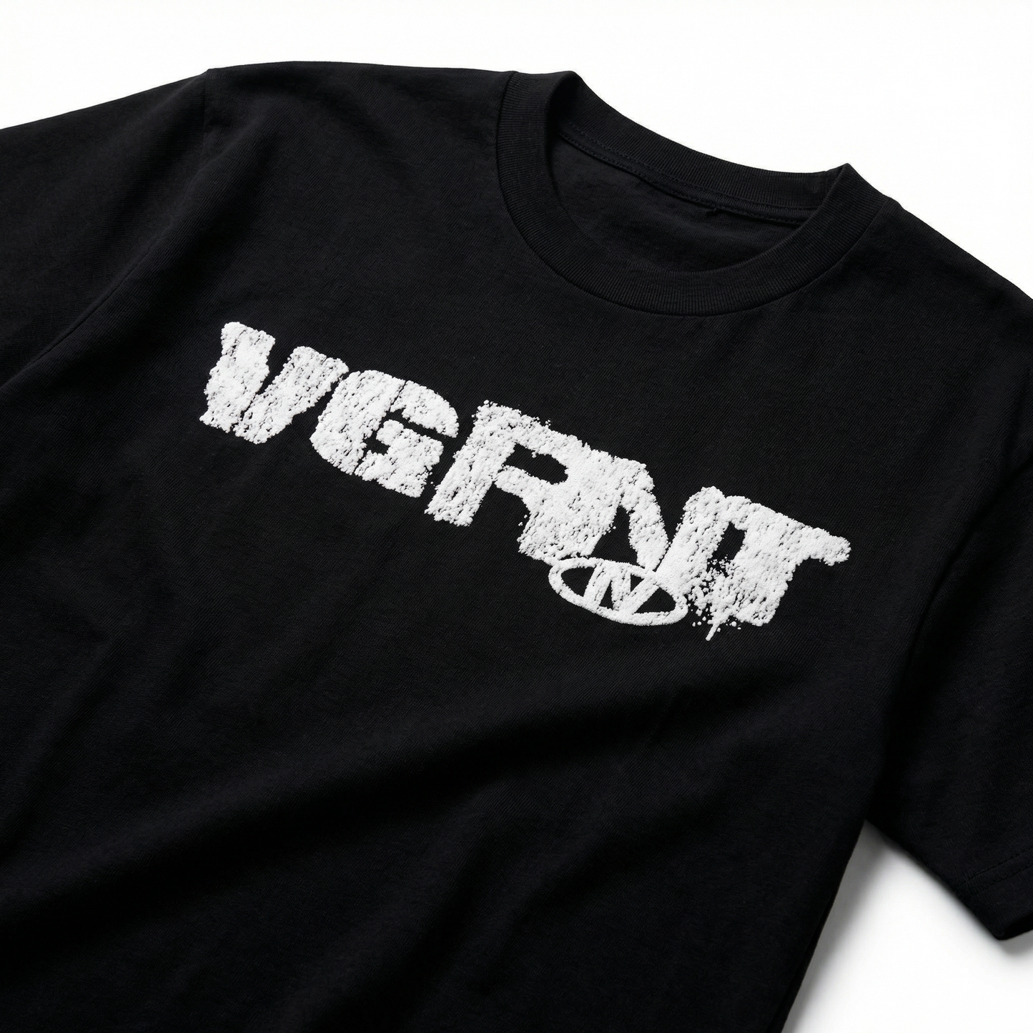 All Flesh Rots Distressed | Vagrant IV Fitted Graphic T-shirt