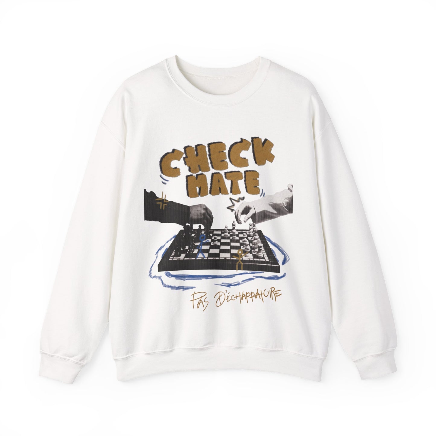 Check Mate Chess Graphic | Vagrant IV Crewneck Sweatshirt