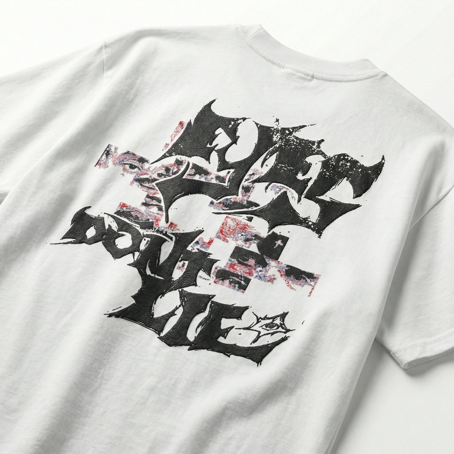 Eyes Dont Lie Grunge Style | Vagrant IV Fitted Graphic T-shirt