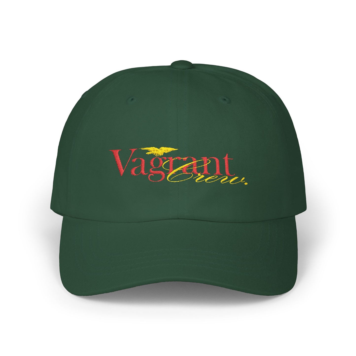 Vagrant Crew Dad Cap | Vagrant IV Embroidered Baseball Hat