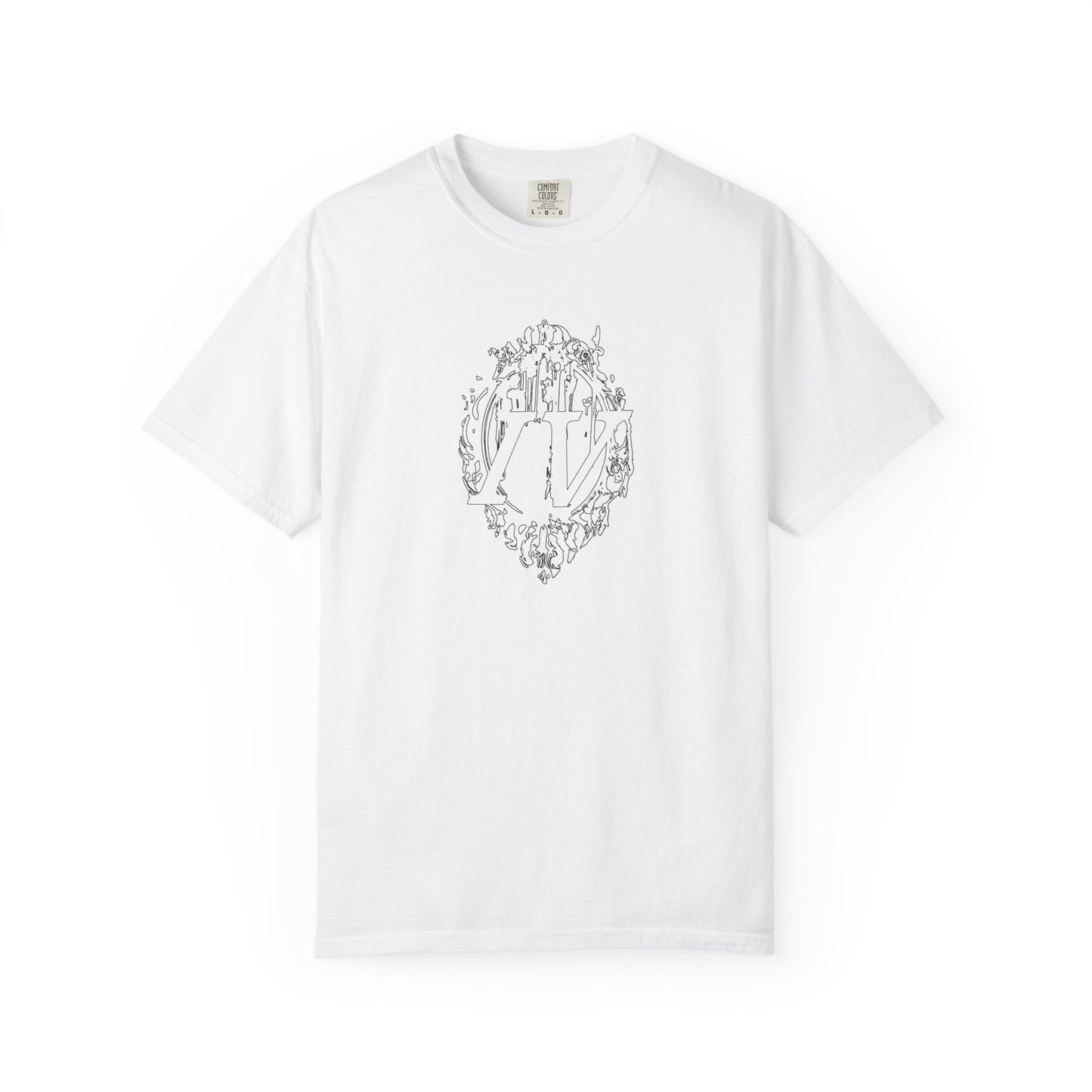 Wanderer Vintage Typography | Vagrant IV Fitted Graphic T-shirt