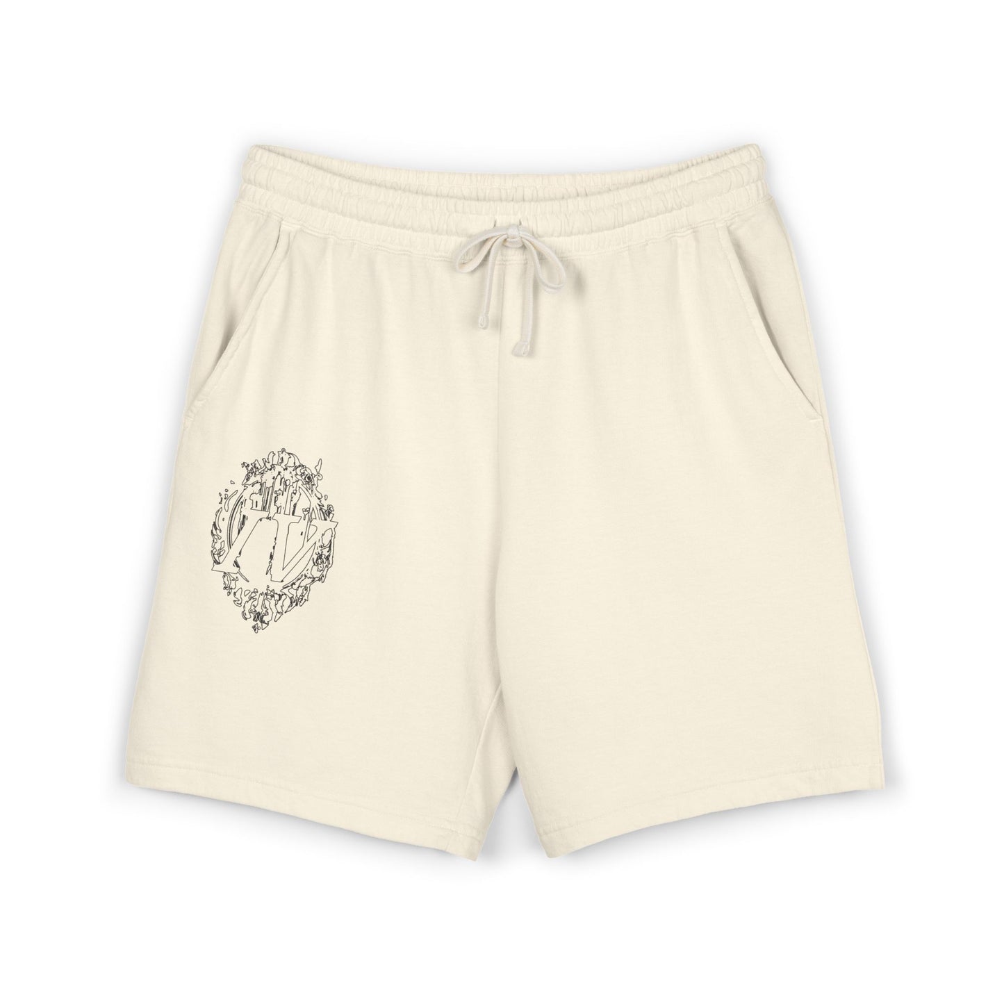 Crest IV Gothic | Vagrant IV Unisex Fleece Sweat Shorts