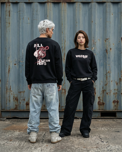 All Flesh Rots | Vagrant IV Crewneck Sweatshirt