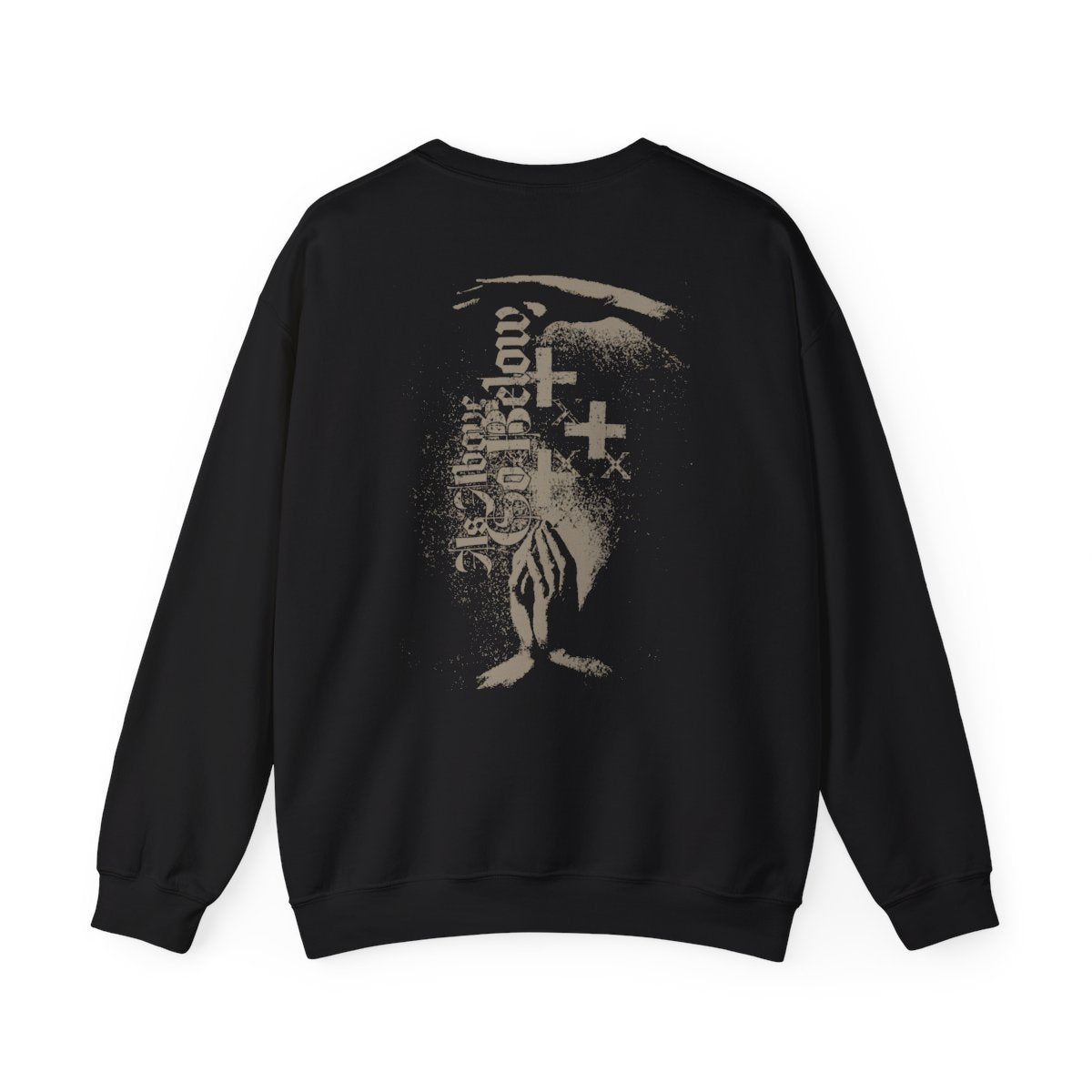 As Above So Below Dark Alternative | Vagrant IV Crewneck Sweatshirt