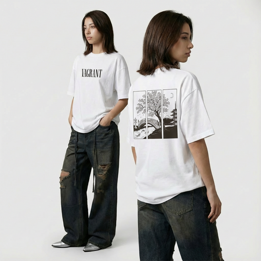 THE WABI SABI PANELS TEE | Vagrant IV Graphic T-Shirt