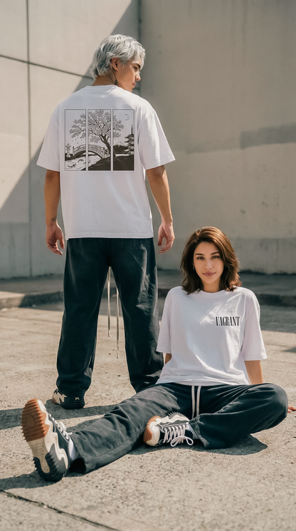 THE WABI SABI PANELS TEE | Vagrant IV Graphic T-Shirt