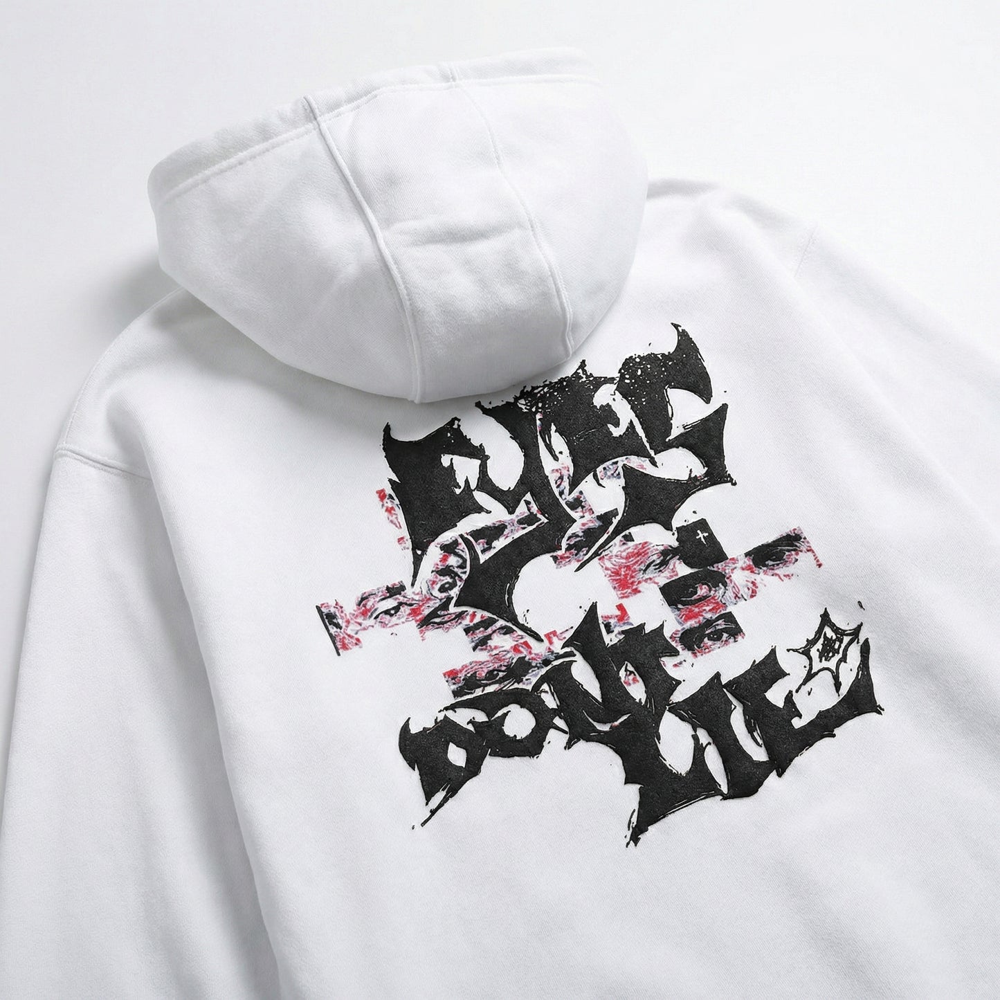 Eyes Dont Lie Distressed Graphic | Vagrant IV Heavyweight Hoodie